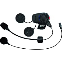 Sena SMH5-UNIV Kit de auriculares e intercomunicador Bluetooth para motos y scooters con micrófono universal- paquete…